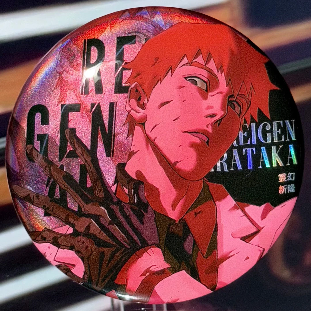 【种葱日记】灵能百分百教父西秀同人谷子吧唧徽章拍立得礼物周边