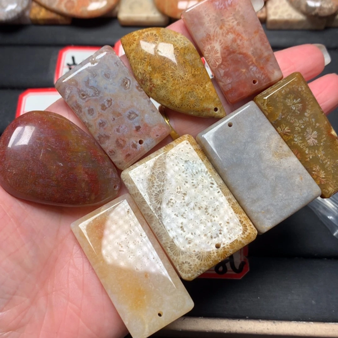 【闪购商品】硅化玉颈饰未镶嵌