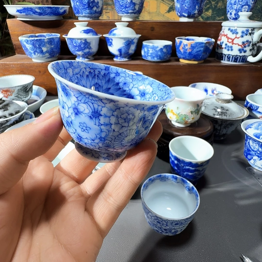 帝***心泥塑主人杯手工手绘