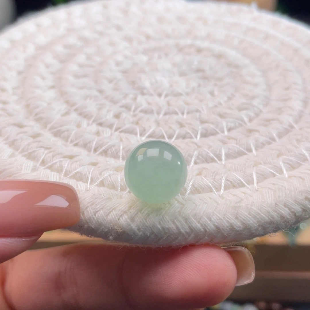 未镶嵌定制翡翠天然缅甸翡翠a货甜绿11.8