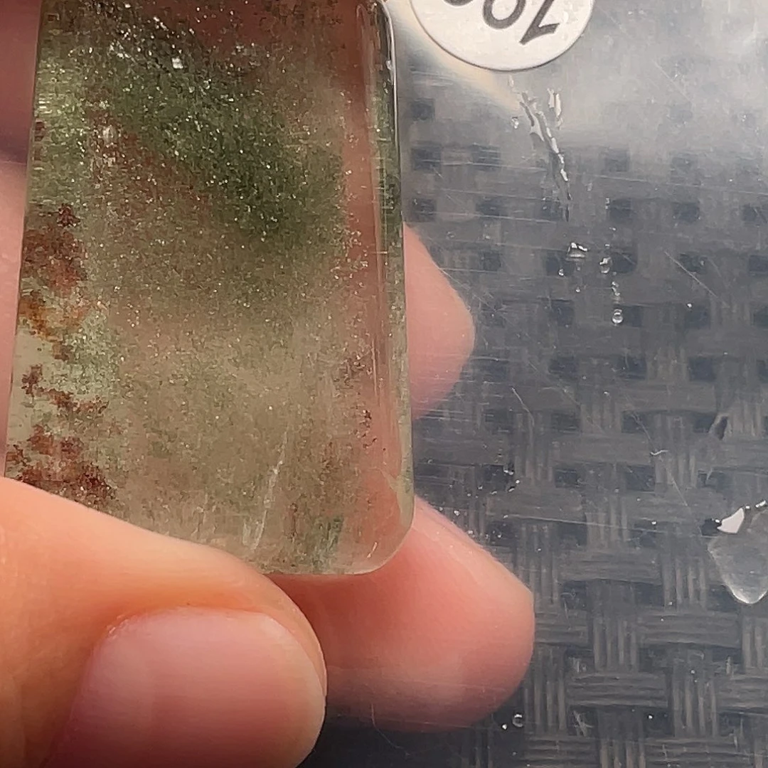 土***豆水晶颈饰未镶嵌天然