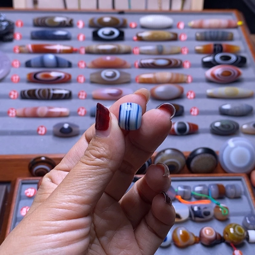 【闪购商品】玛瑙/玉髓珠宝半成品未镶嵌坐**海