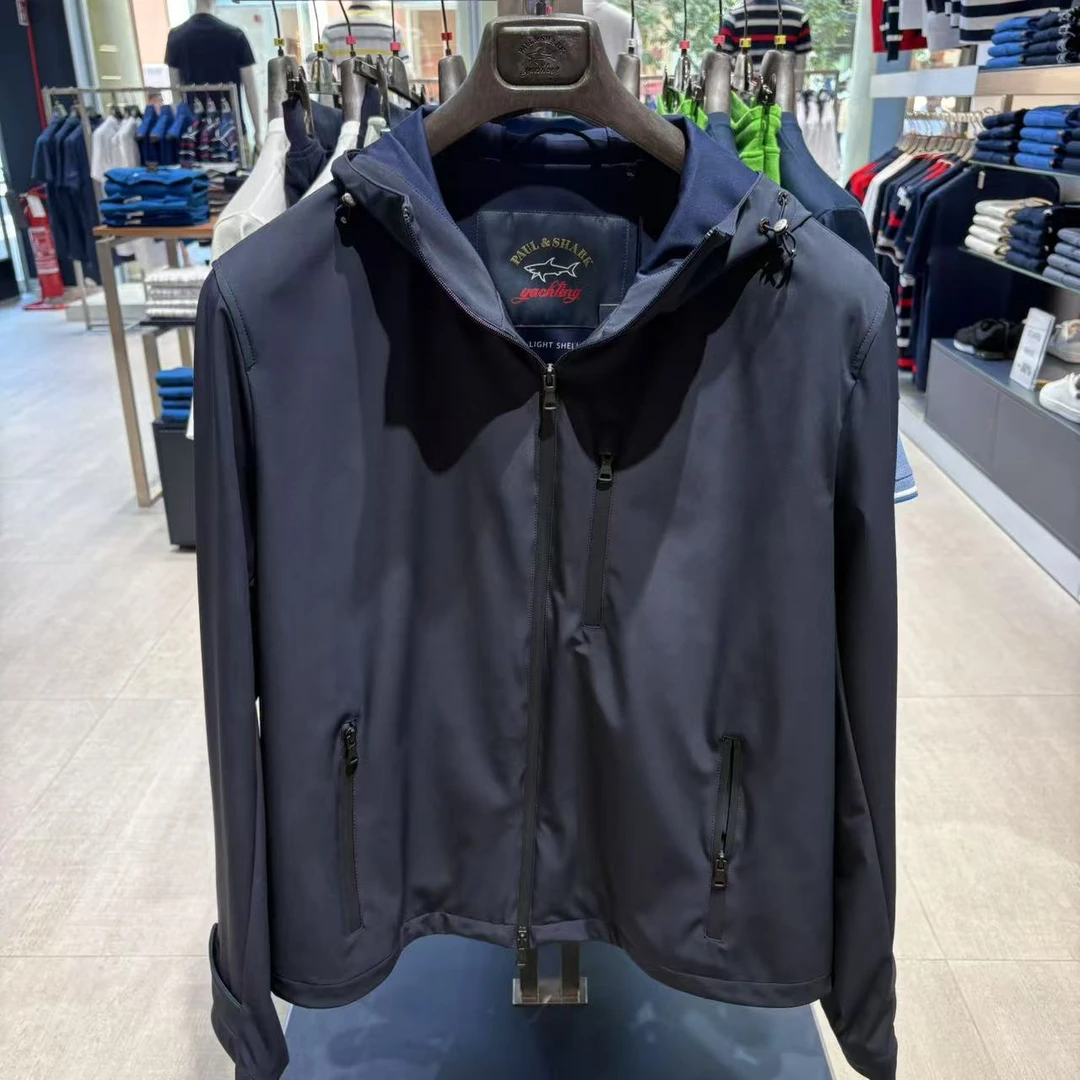 意鲨P&S不可退换男士藏青色拉链外套下单请联系客服