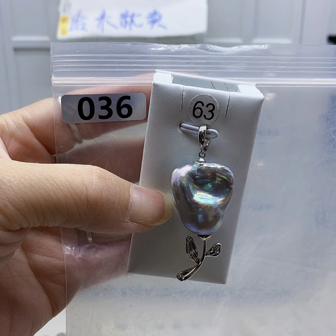颈饰合金淡水珍珠