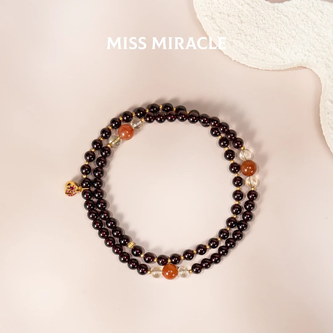 MM · 璀璨 · 黑加仑超七手串 · 5.8mm（多样性）