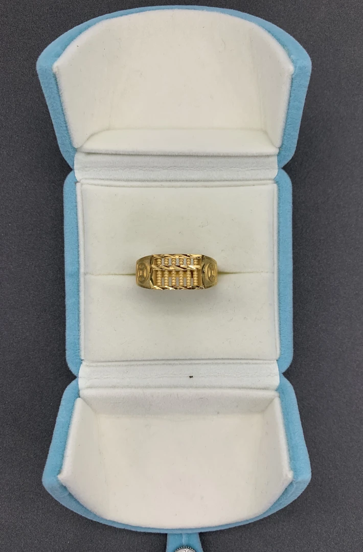 瑞福珠宝 手工镶嵌 百搭经典设计款戒指 H706