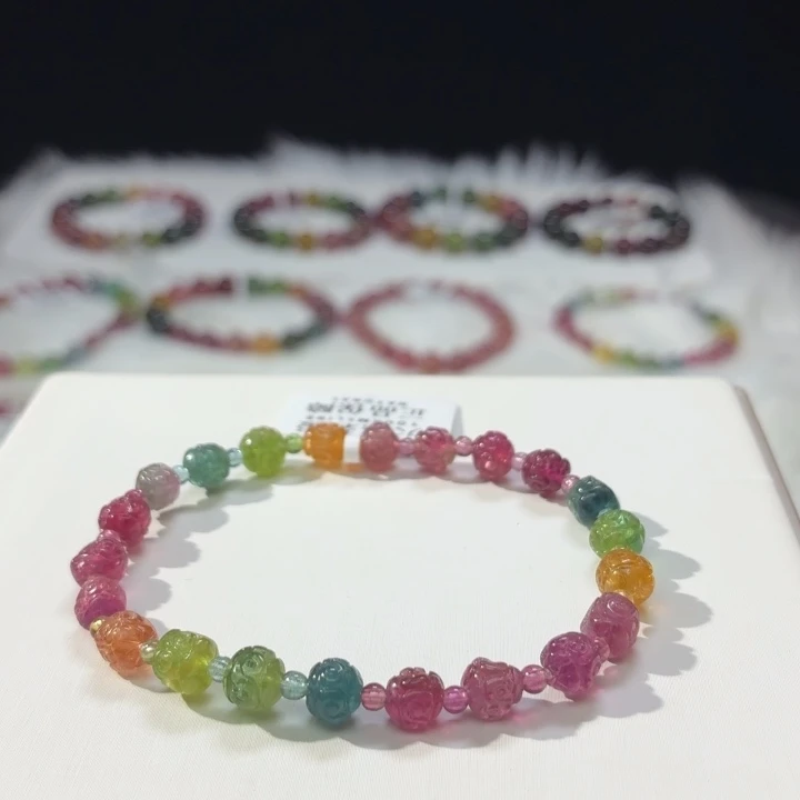 手链未镶嵌碧玺6mm±