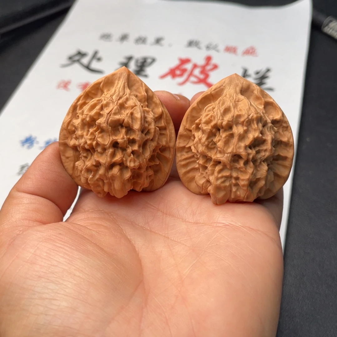 把件文玩核桃020。42官帽
