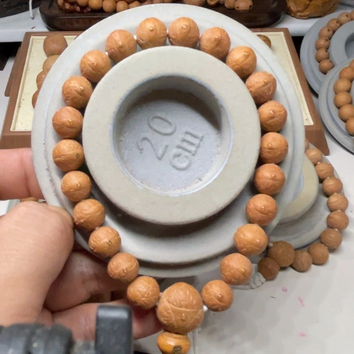 凤眼菩提手串老树厚皮壳11.5