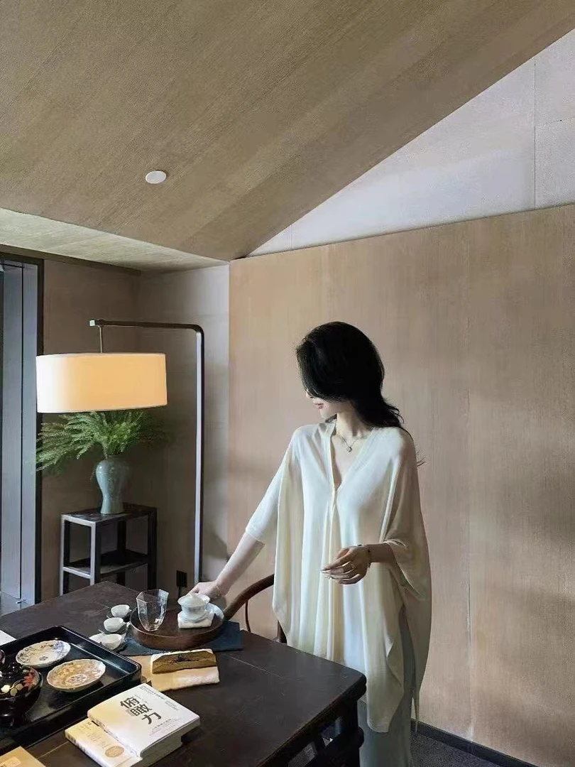 【薄款细软】老钱风夏季松弛感空调防晒针织贵感披肩外搭～遮肉显瘦