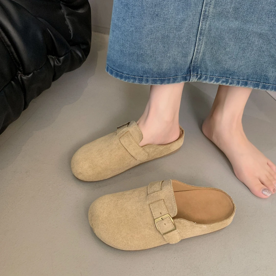 时尚休闲鞋包头潮流女款鞋-S532