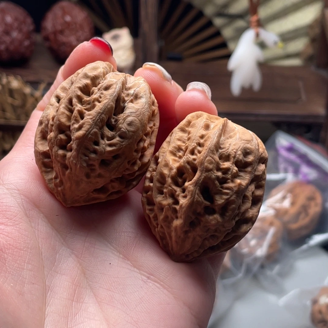 文玩核桃把件楸刀鱼102
