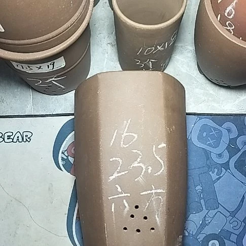 六方一个花泥微瑕