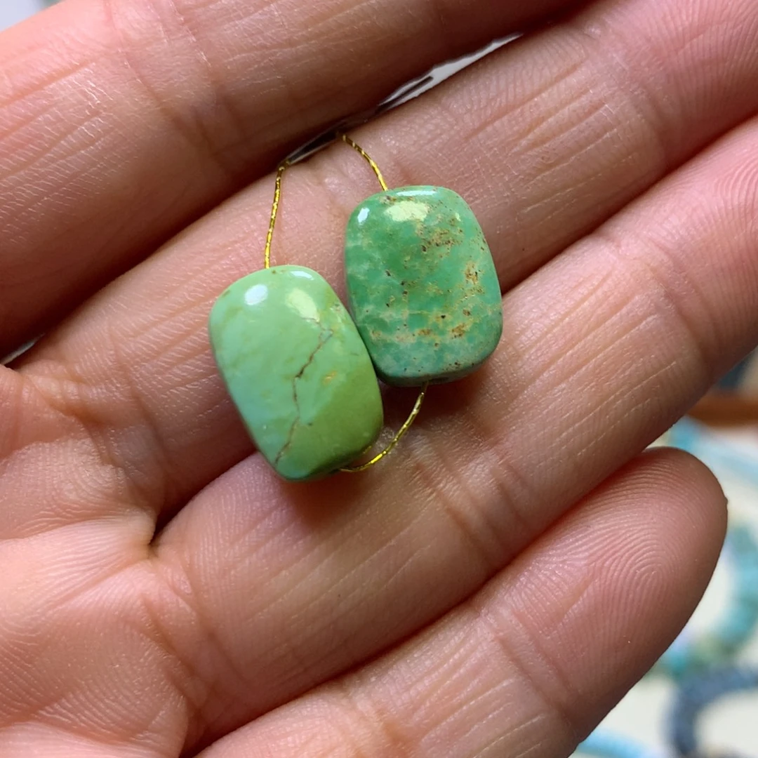绿松石未镶嵌配饰