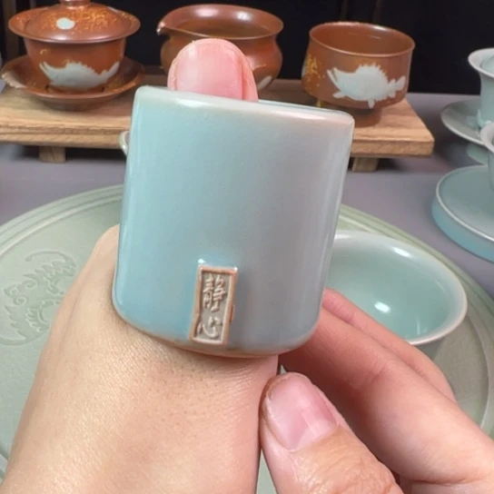 杯扳指盖置，不带礼盒，