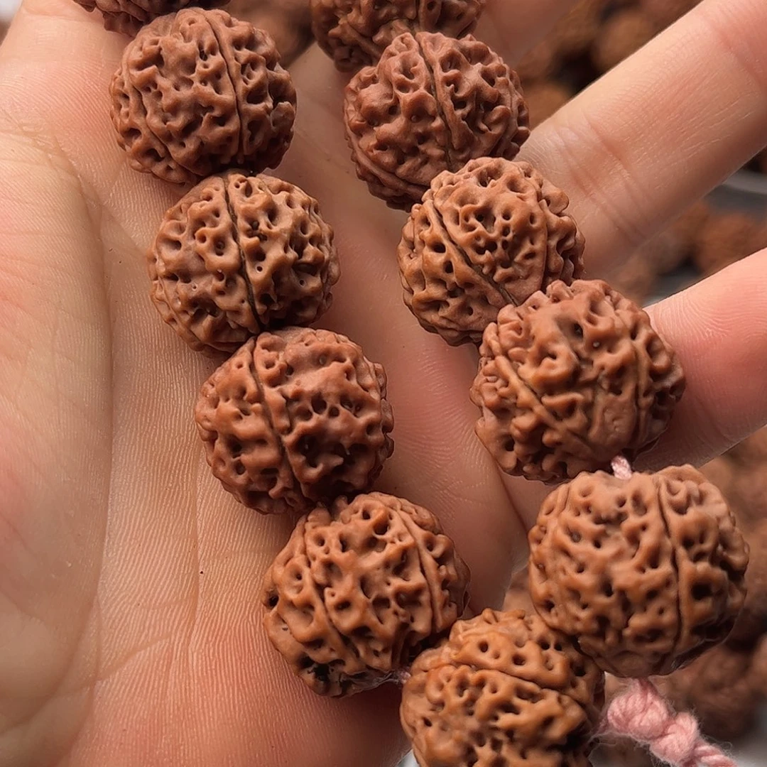 小****金刚菩提手串21老五星双龙