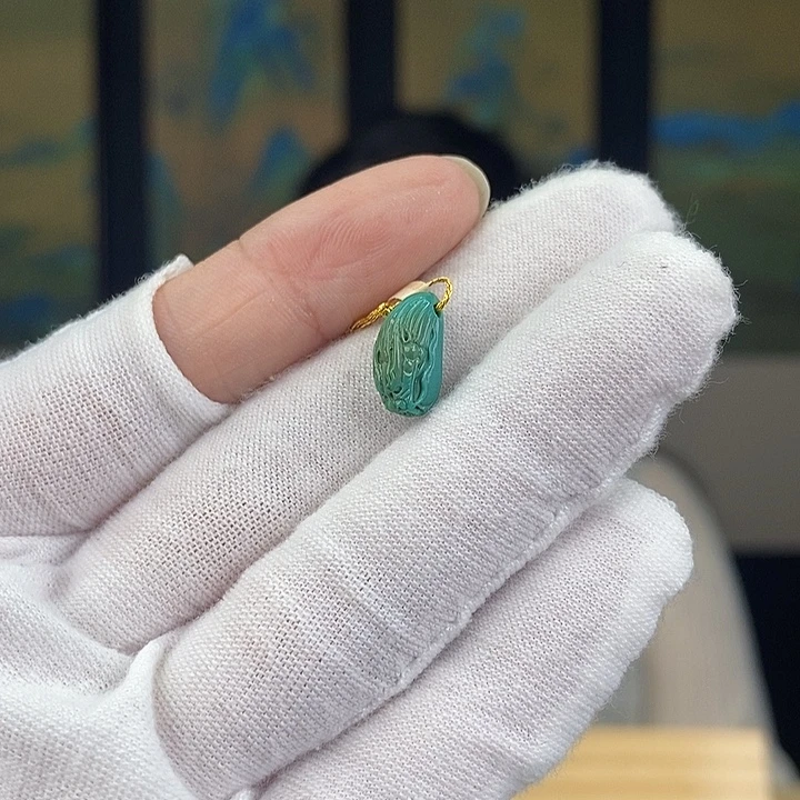 未镶嵌绿松石珠宝奇石