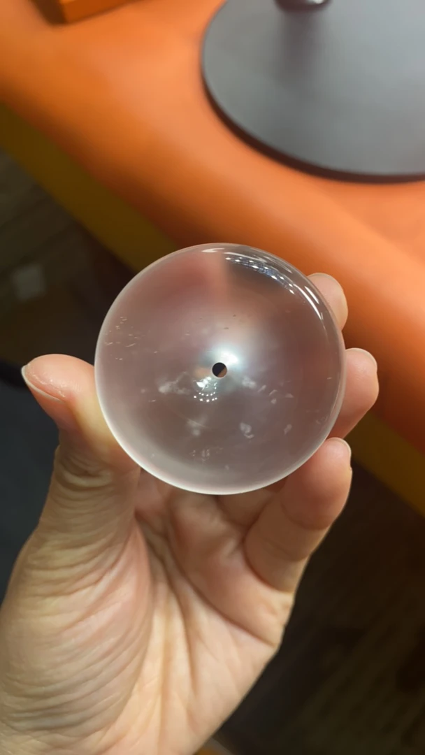 俄料石英质玉平安扣