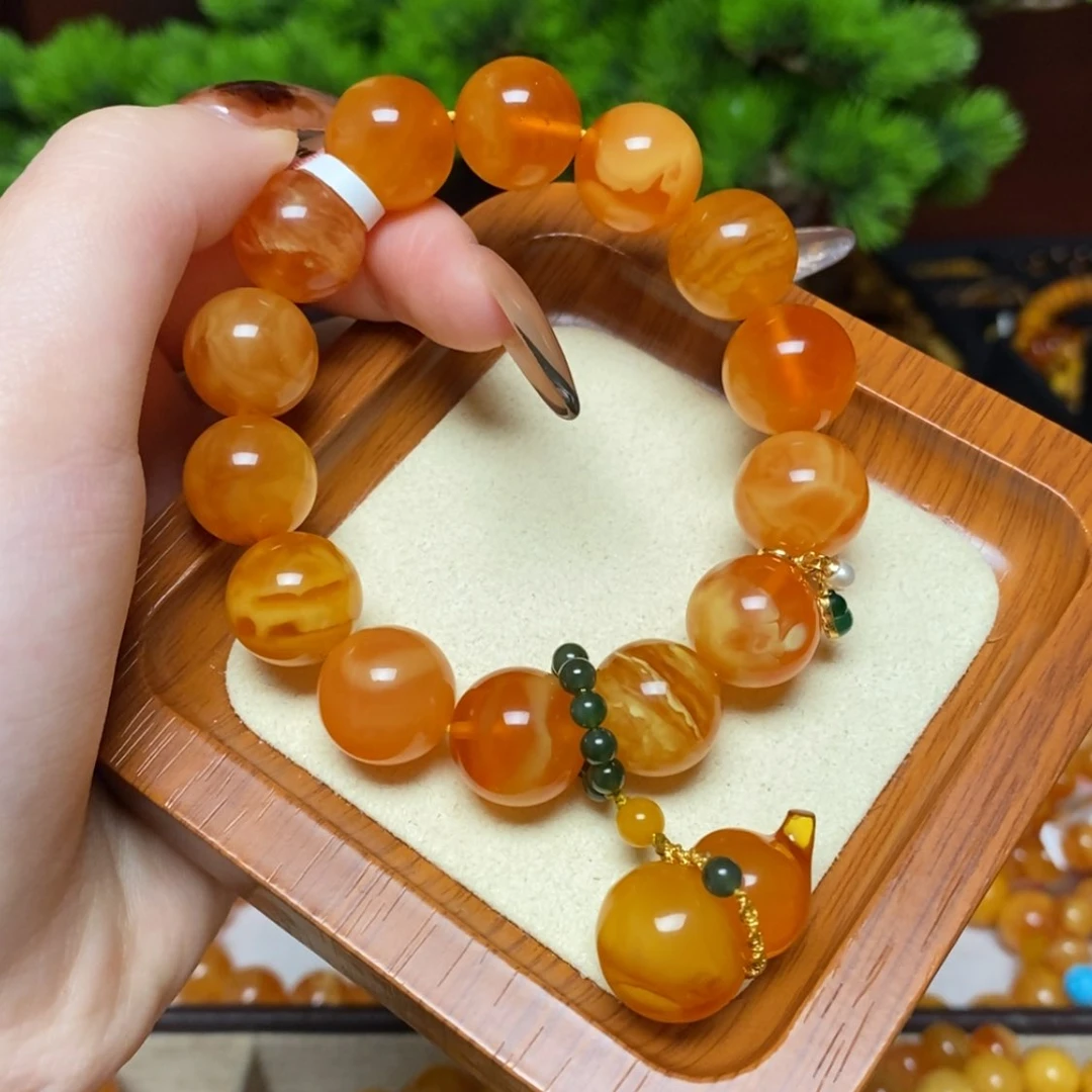 【闪购商品】手链蜜蜡未镶嵌手串