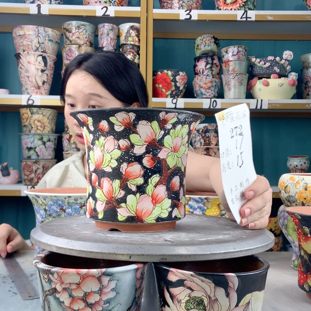 艾***子景德镇手工瑕疵272