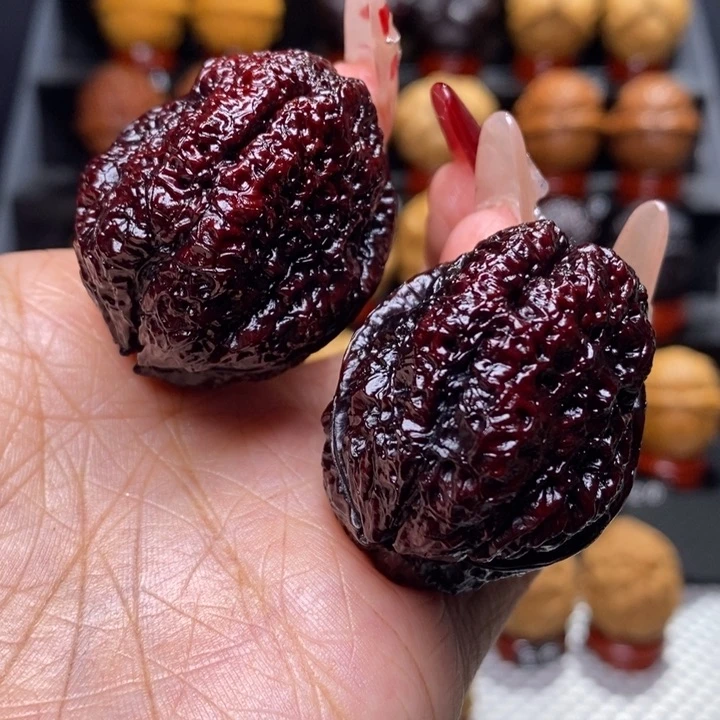 文玩核桃把件桂*蝴蝶蝉2号