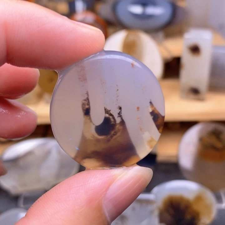 玛瑙/玉髓吊坠(不含链)未镶嵌