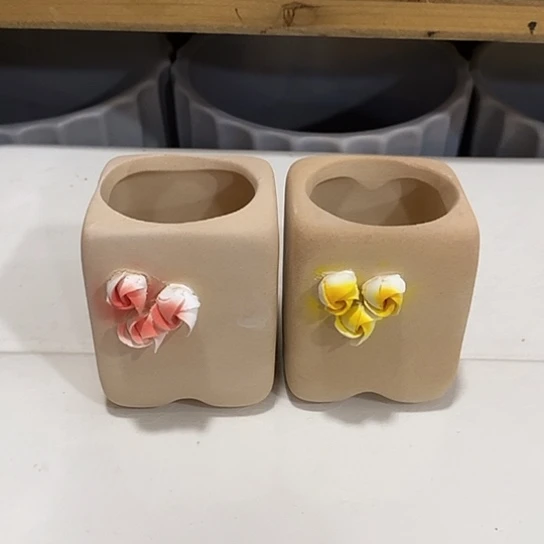 紫砂花盆凑单满12米包邮有孔