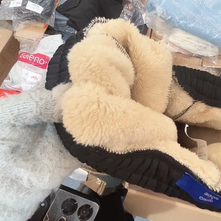 孤品2Xl加绒黑色裤子。