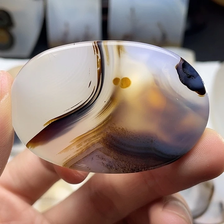 玛瑙/玉髓未镶嵌颈饰