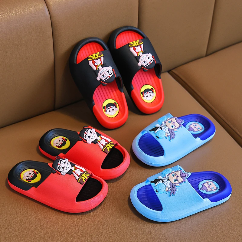 2025新款哪吒拖鞋敖丙拖鞋儿童夏季居家防滑宝宝男童拖鞋男女童
