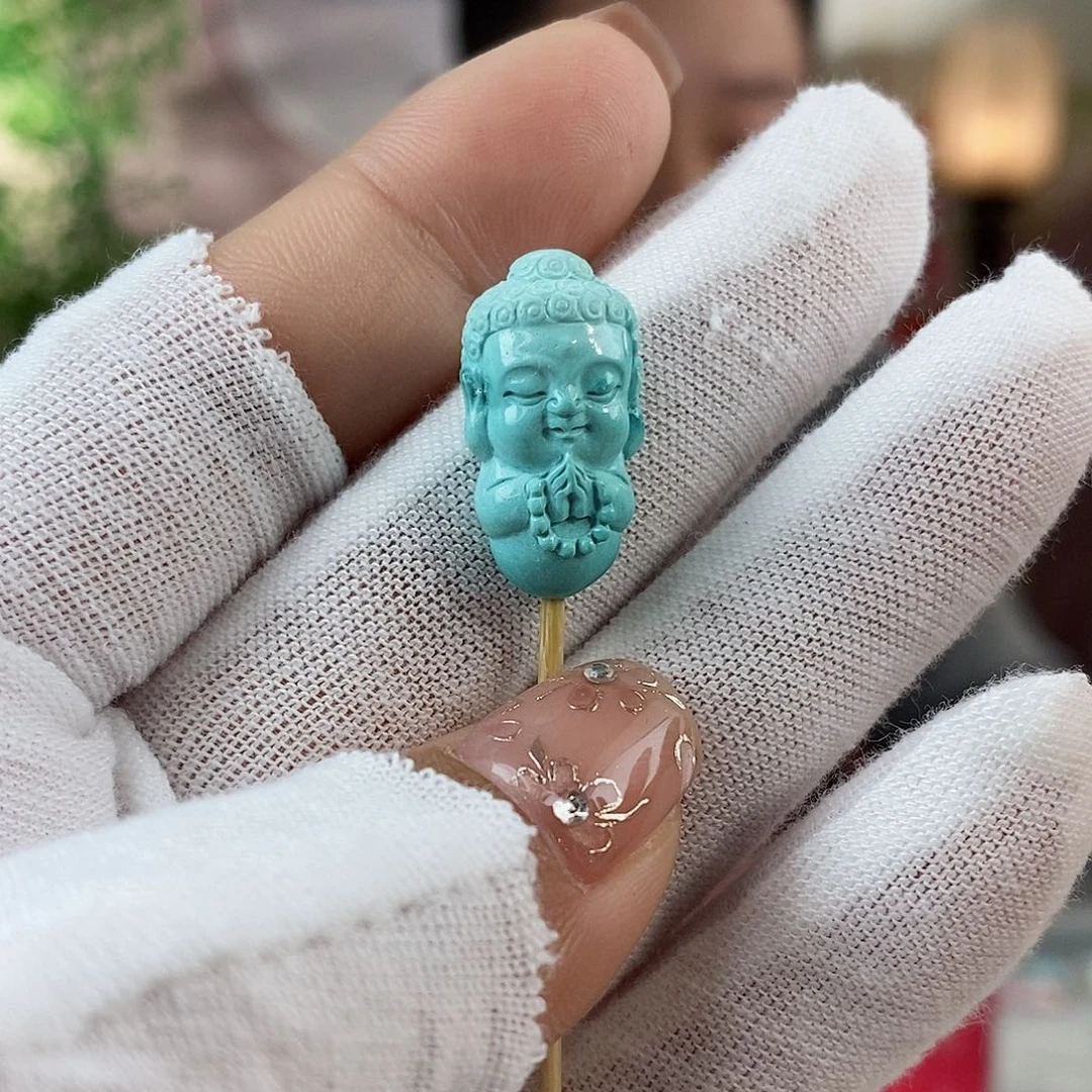 绿松石珠宝奇石未镶嵌