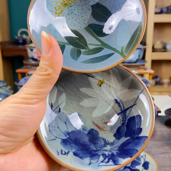 新***。瓷片手工制作工艺精湛等