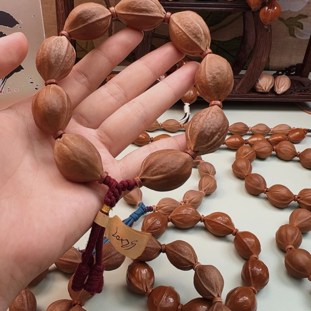 手串橄榄核梅林铁核2029素串鲨鱼背