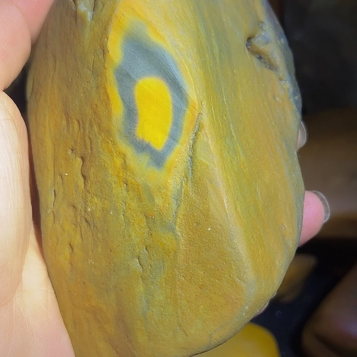 老挝石一***缘黄蜡石的设计