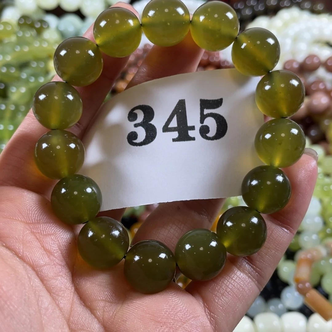 未镶嵌蛇纹石玉手链元**妈