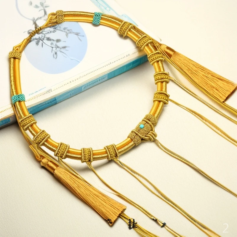 宝宝项圈时尚复古手工编绳宝宝4mm双管百搭日常款简约月光如水