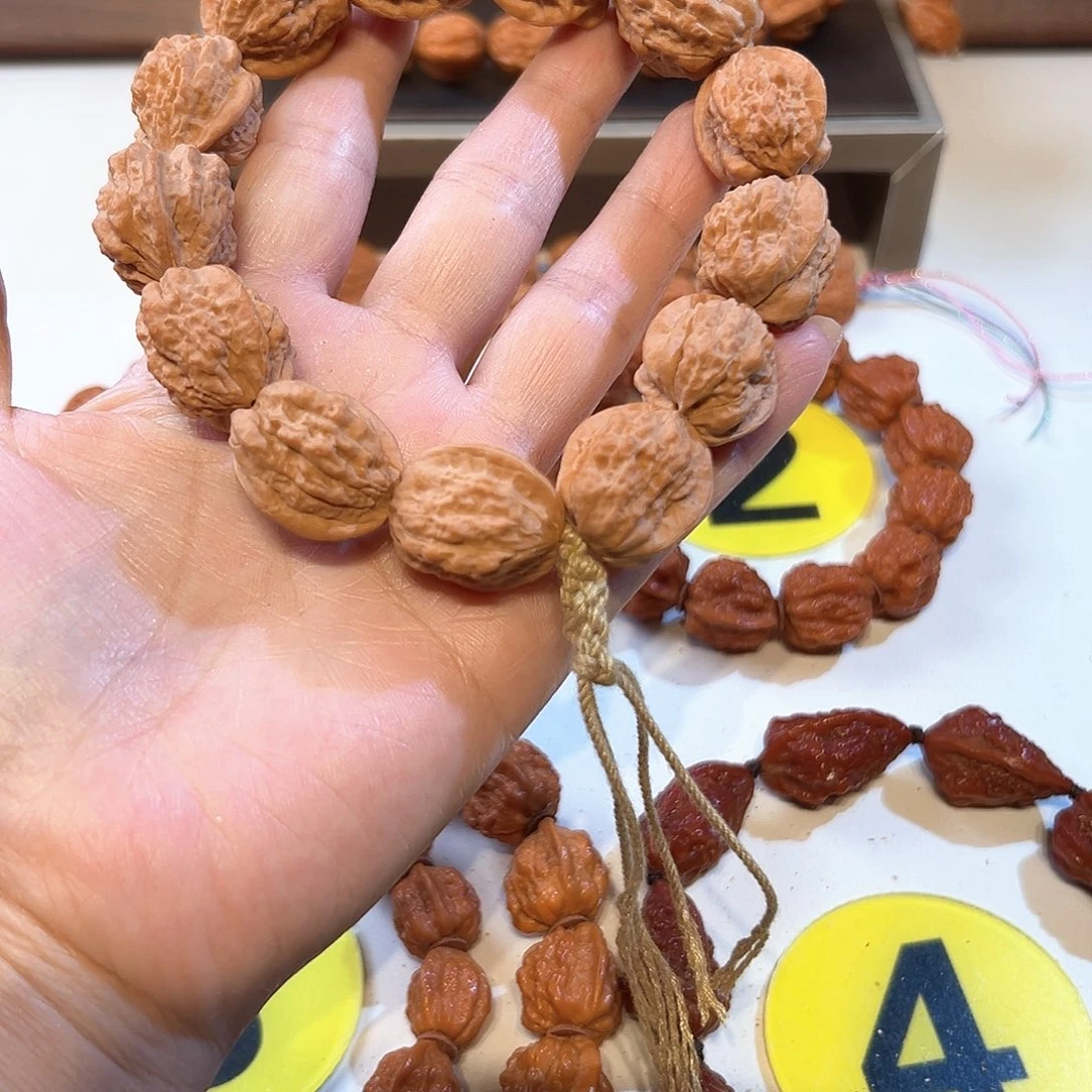 文玩核桃手串小金蟾