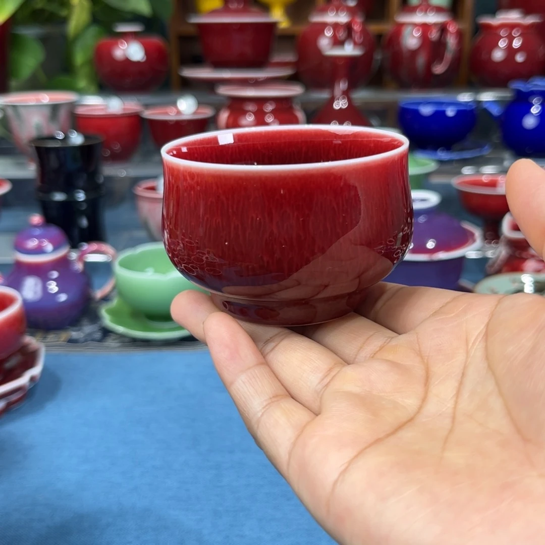 沃***林景德镇浅行窑灯笼杯福利