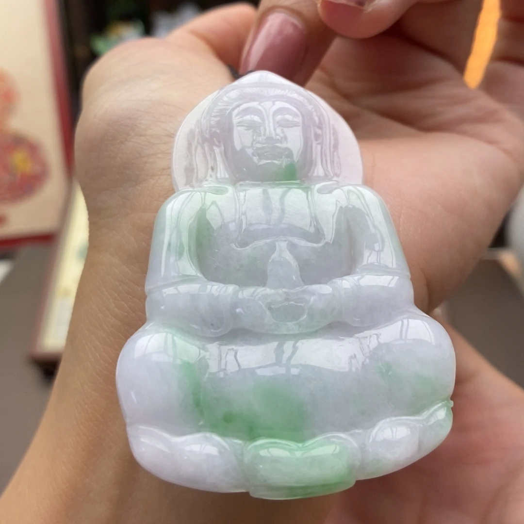 翡翠未镶嵌颈饰吊坠44