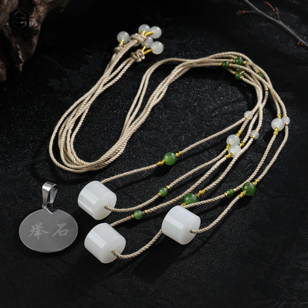 【举石严选】H1011-3793-039和田玉吊坠（一件/多样性发）F