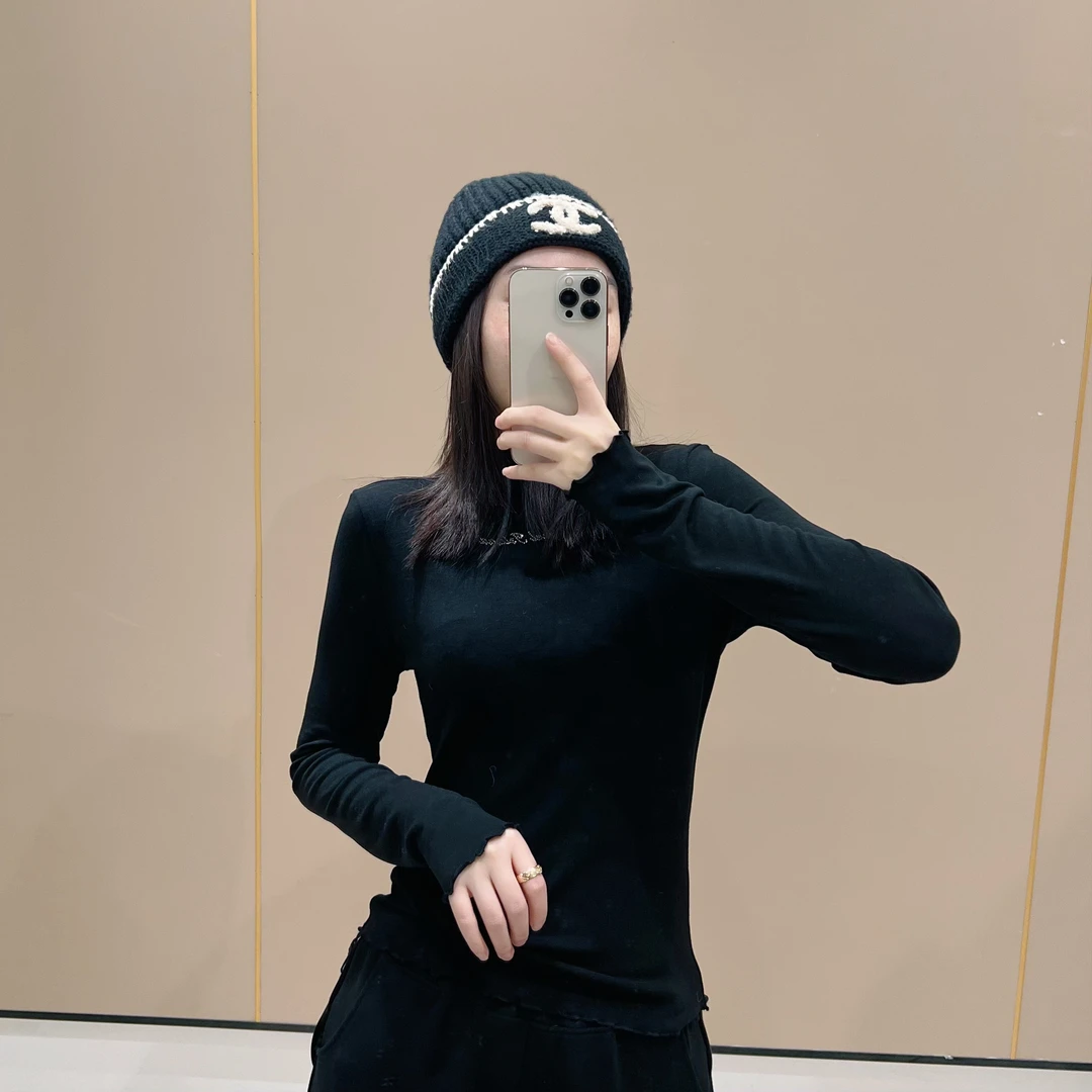 新款爆款秋冬季时尚百搭洋气轻奢新款休闲打底衫长袖120256保暖