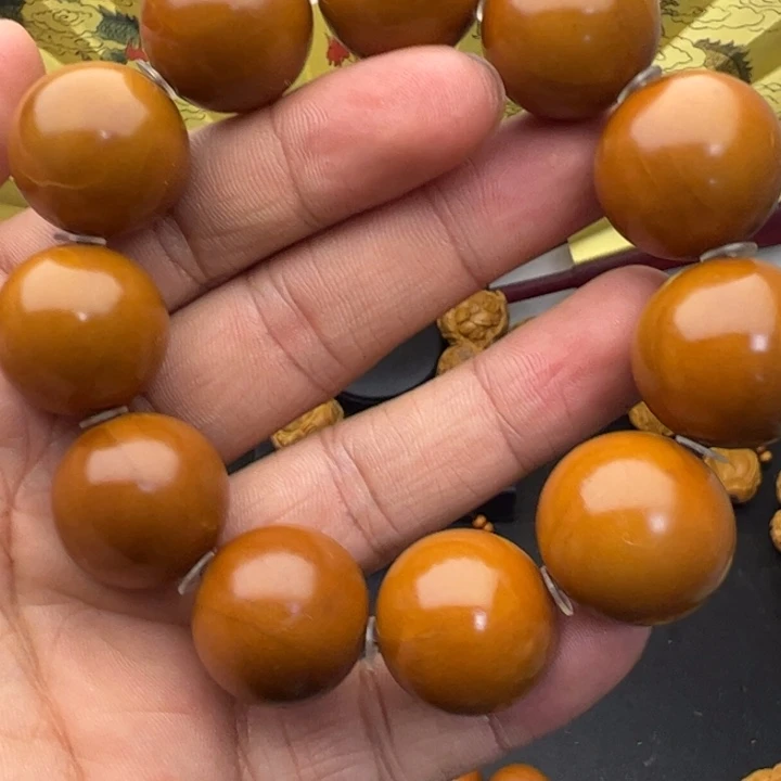 橄榄核手串/手链四花铁盒2.1光柱瑕疵