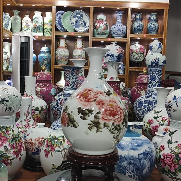 瓷片景德镇陶瓷花瓶子