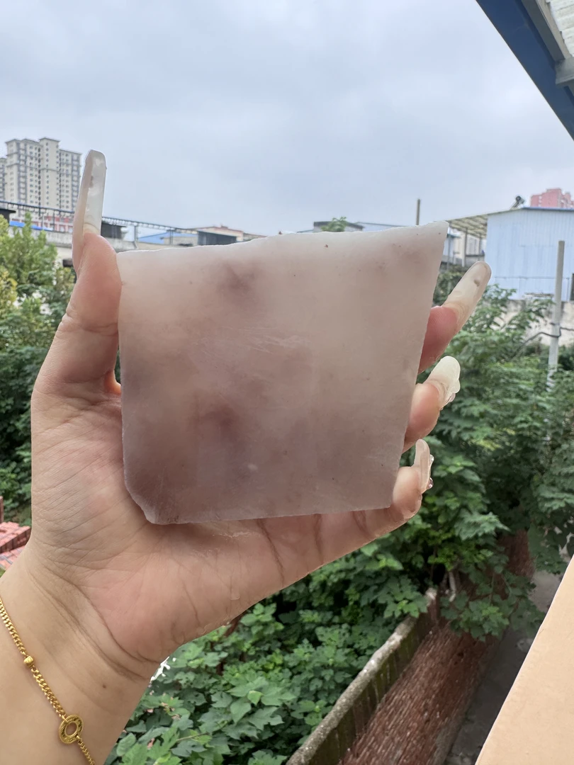 天然桃花酿石英质玉纹路多样性拍一发一