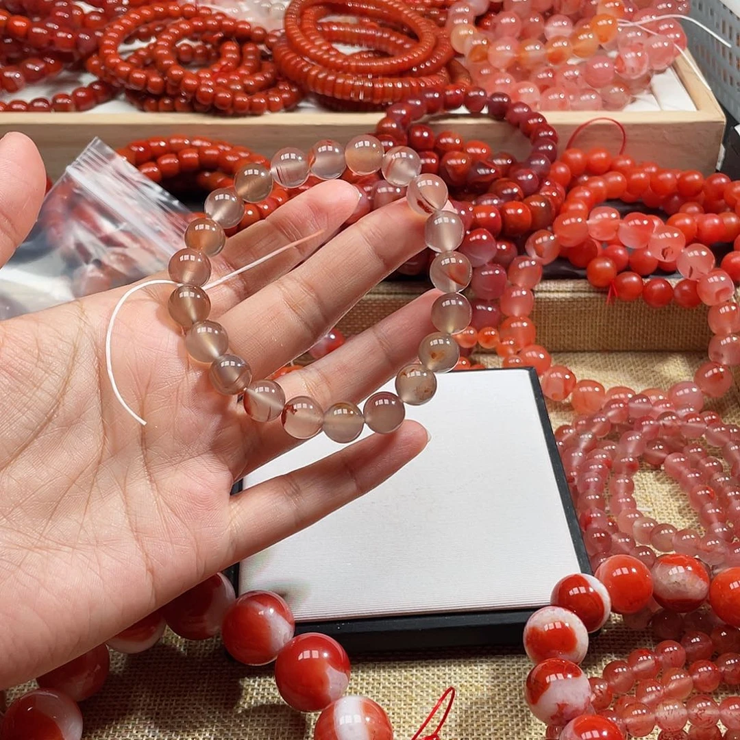 萍***萍手链未镶嵌南红玛瑙