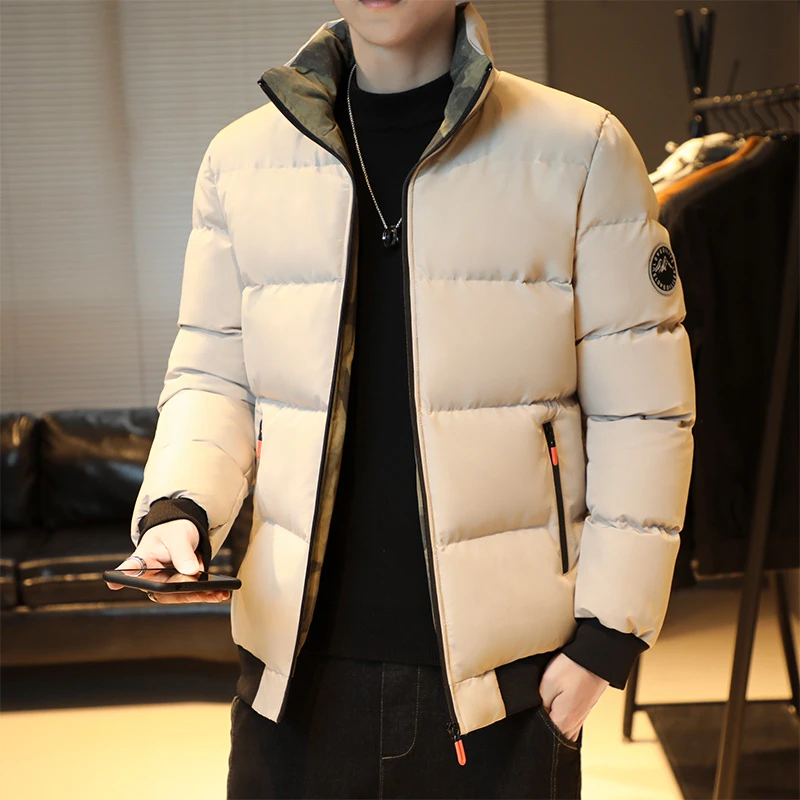 新款男士羽绒棉服棉袄冬装高品质加厚