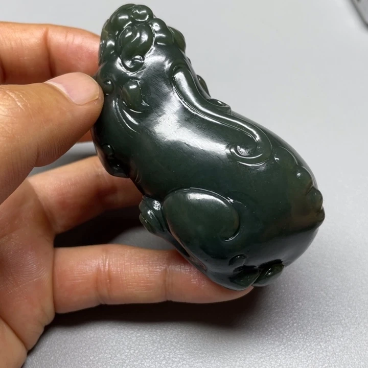 吊坠(不含链)未镶嵌和田玉呆***哥