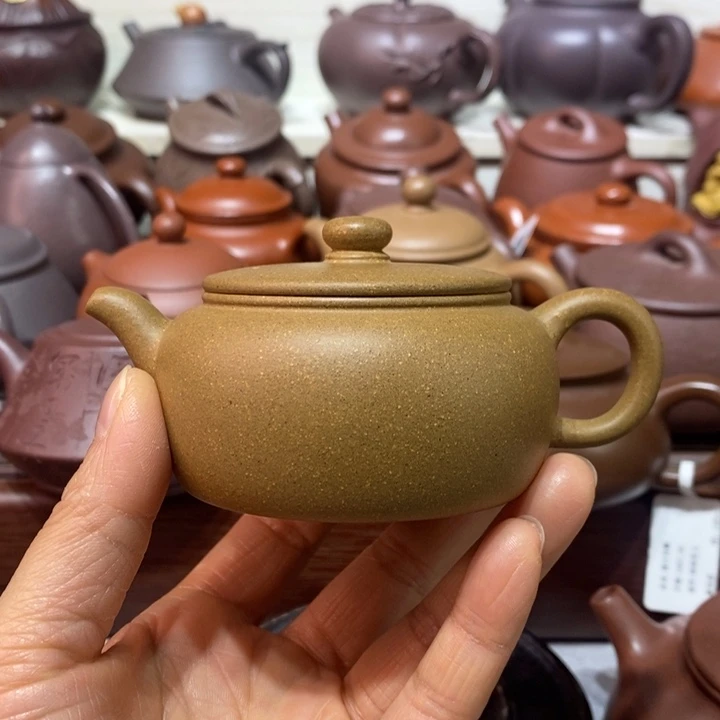 茶壶紫砂微瑕处理一把130cc