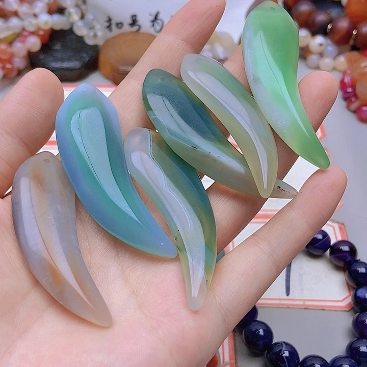 【闪购商品】未镶嵌玛瑙/玉髓珠宝半成品梦*