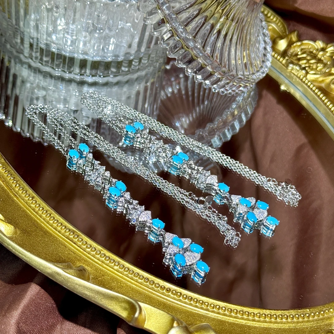 【YJ】绿松石DIY项链（多样性发其一）